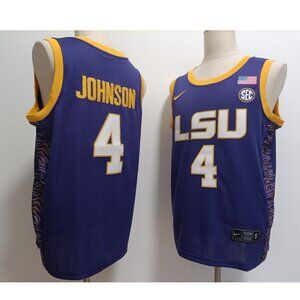 Mens 4 Flau'Jae Johnson Purple Stitched Jersey